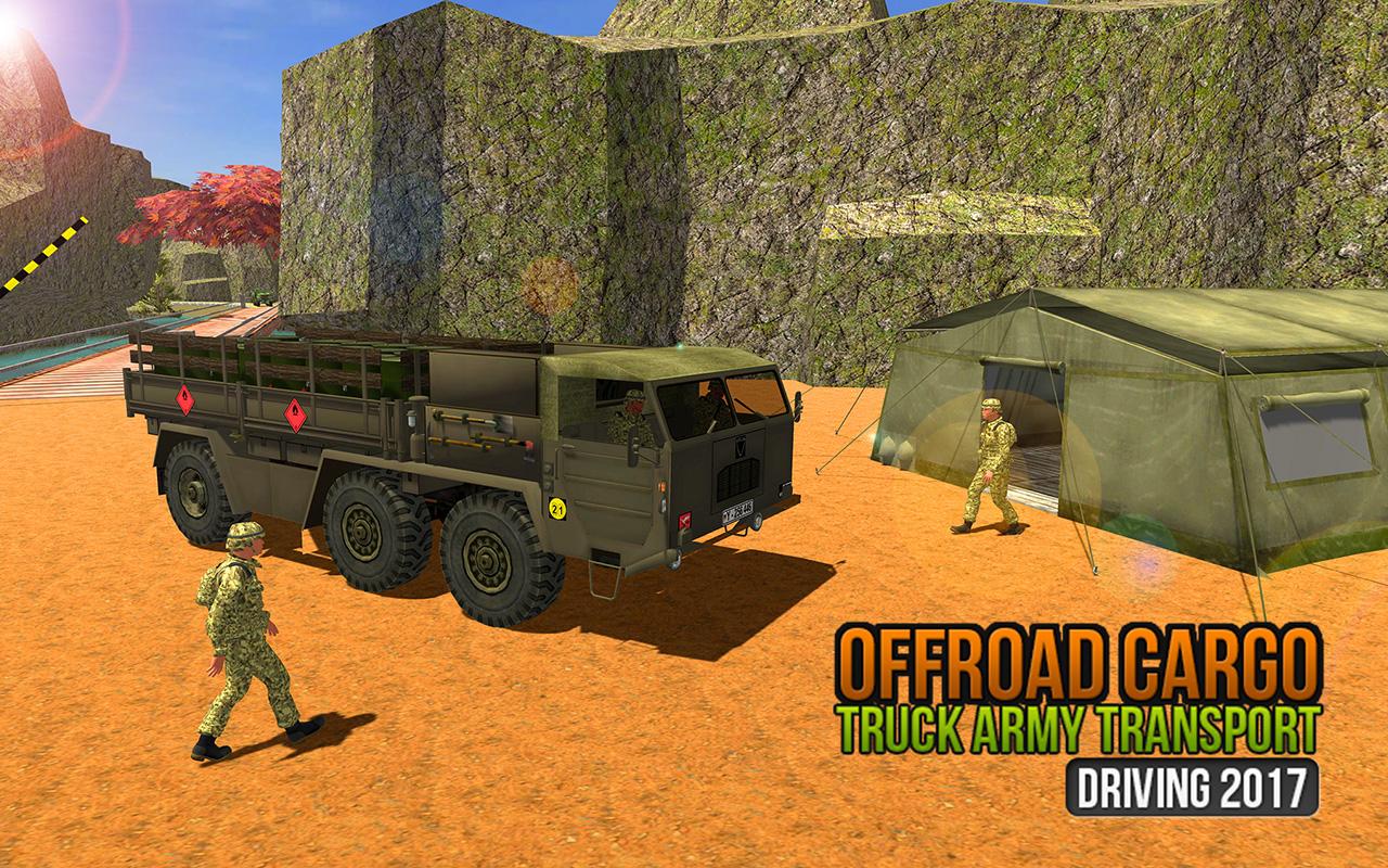 Us Off Road Military Truck Army Transport Driver Transport