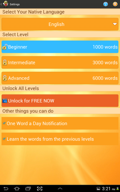 Learn German 6,000 Words Screenshot