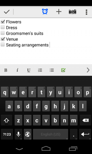 Evernote For Android Screenshot