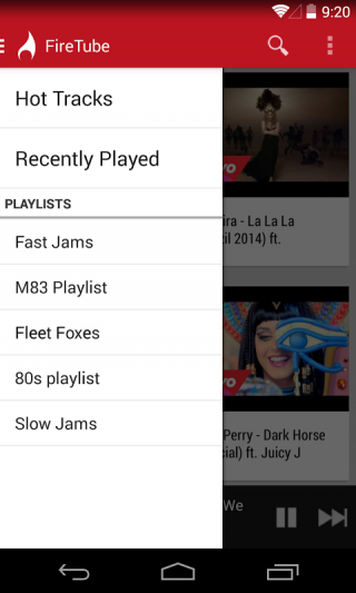 FireTube: YouTube Music Player Screenshot