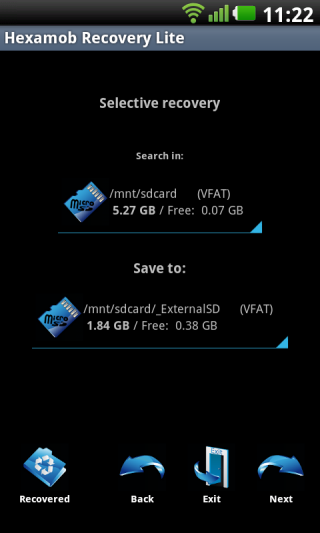 Hexamob Recovery PRO *ROOT* Screenshot