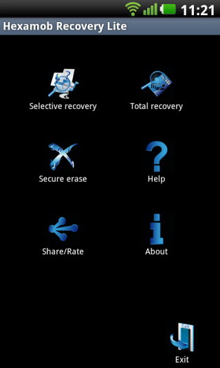 Hexamob Recovery PRO *ROOT* Screenshot