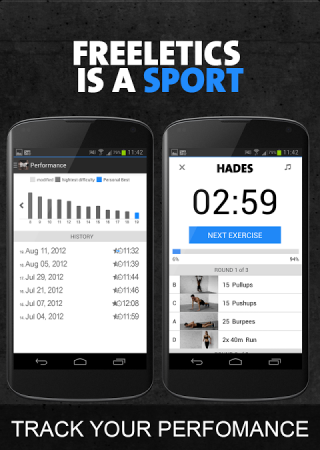 Freeletics PRO Fitness Screenshot