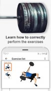 Gym WP - Workout Tracker & Log screenshot 2