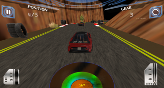 3D car racing screenshot 1
