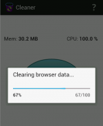 Cleaner - chiara RAM, cache screenshot 4