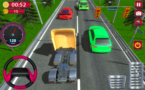 Racing In Truck 3D screenshot 0