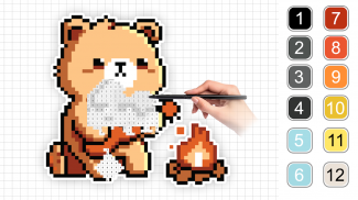 Pixel By Color: Art Puzzle screenshot 3