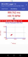 HR & HRV Logger per Polar H6, H7, H10 e OH1 screenshot 2