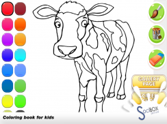 Coloring Book For Kids - Cow screenshot 11