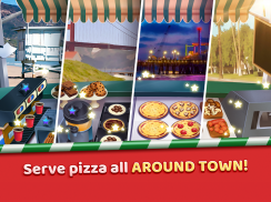 Pizza Truck California - Fast Food Cooking Game screenshot 8