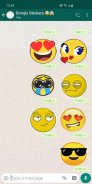 Stiker Emojis 3D baru WAStickerApps screenshot 5