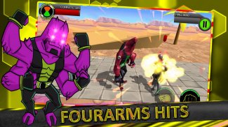 Ultimate Ben 10 Force 3D World Defender screenshot 1
