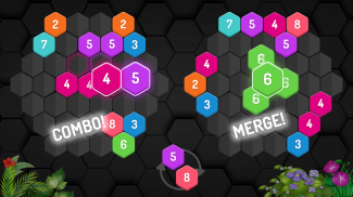 Merge Hexa - Number Puzzle screenshot 4