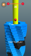 Stack Crush ball – bounce through helix! screenshot 4