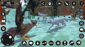 Wild Griffin Family Flying Eagle Simulator screenshot 3
