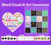 Word Cloud Ai Art Generator screenshot 3