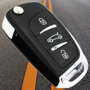 مفتاح قفل السيارة عن بعد: جهاز إنذار للسيارة