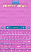 Pretty Bow GO Keyboard Theme screenshot 5