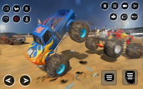 Demolition Derby Autounfall Monster Truck Spiele screenshot 1