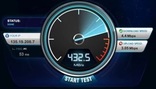 Internet Test Speed Meter screenshot 0