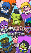 Baby Dino 🐾 Virtual Pet Game screenshot 0