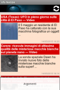 Ufo Notizie screenshot 2