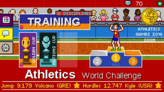 Athletics - World Challenge screenshot 1