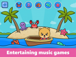 钢琴的乐趣为孩子们 - 有趣的歌曲，并为幼儿免费音乐游戏 screenshot 3