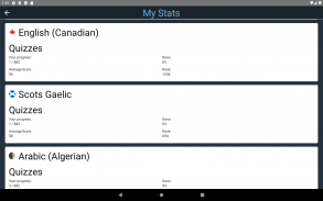 Canadian English Tests screenshot 1