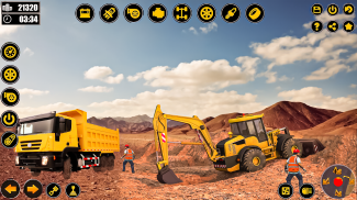 3D City Road Construction Game screenshot 0