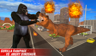 Monster Dino Vs King Kong-City Rampage Simulator screenshot 12