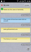 GO Note Widget screenshot 2