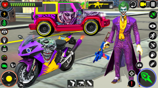 Killer Clown Robo de un banco Gángster real screenshot 4