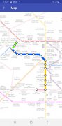 Delhi Metro Route Map and Fare screenshot 2