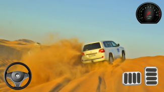 Dubai desert jeep speed drifting screenshot 0