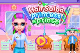 Hair Salon - Princess & Prince screenshot 2