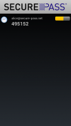 SecurePass Token screenshot 1