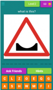 Traffic Road Sign quiz screenshot 7