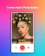 Crown Heart Photo Editor screenshot 0