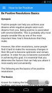 How to be Positive screenshot 0