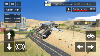 Flying Car Transport Simulator screenshot 1