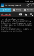 Spanish dictionary screenshot 4