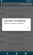 Cool Fonts - Fancy Font Generator & Font Changer screenshot 1