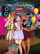 Face Paint Party - Bintang Sosial ❤ Game Berdandan screenshot 0