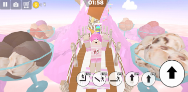 ice cream tower swirl parkour screenshot 3
