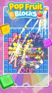 Pop Fruit Blocks screenshot 2
