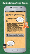 Linguistics Dictionary Terms (ELITE) screenshot 3