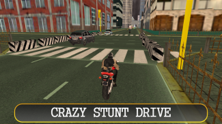 Carretera ciudad de Moto Stunt screenshot 3