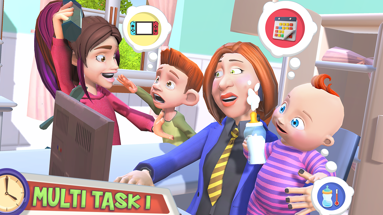 Virtual Mother Working Mom Family Simulator - Загрузить APK для Android |  Aptoide